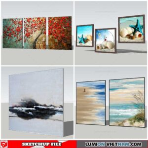 Picture Frame - Sketchup Models By Nha Tay