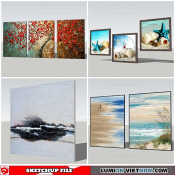 Picture Frame - Sketchup Models By Nha Tay