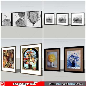 Picture Frame - Sketchup Models By Nha Tay
