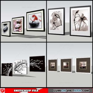 Picture Frame - Sketchup Models By Nha Tay