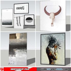 Picture Frame - Sketchup Models By Nha Tay