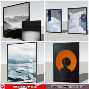 Picture Frame - Sketchup Models By Nha Tay