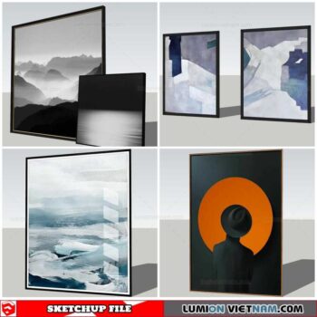 Picture Frame - Sketchup Models By Nha Tay