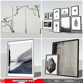 Picture Frame - Sketchup Models By Nha Tay
