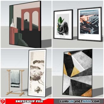 Picture Frame - Sketchup Models By Nha Tay