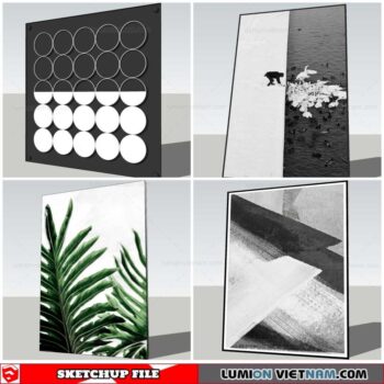 Picture Frame - Sketchup Models By Nha Tay