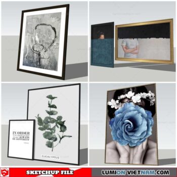 Picture Frame - Sketchup Models By Nha Tay