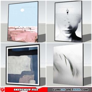 Picture Frame - Sketchup Models By Nha Tay