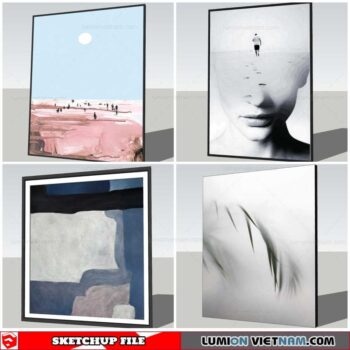 Picture Frame - Sketchup Models By Nha Tay