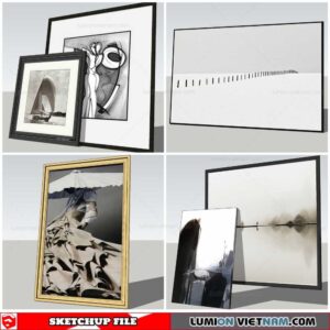 Picture Frame - Sketchup Models By Nha Tay