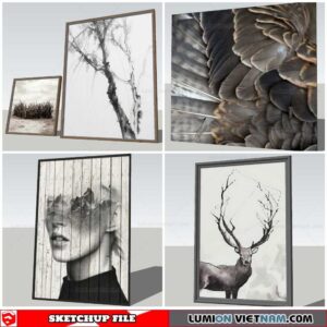 Picture Frame - Sketchup Models By Nha Tay