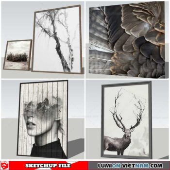 Picture Frame - Sketchup Models By Nha Tay