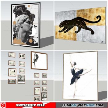 Picture Frame - Sketchup Models By Nha Tay