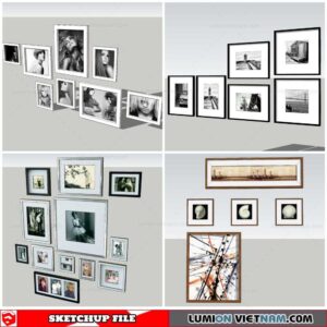 Picture Frame - Sketchup Models By Nha Tay