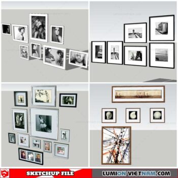 Picture Frame - Sketchup Models By Nha Tay