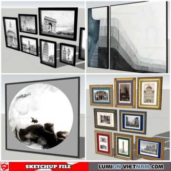 Picture Frame - Sketchup Models By Nha Tay