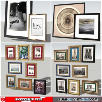 Picture Frame - Sketchup Models By Nha Tay