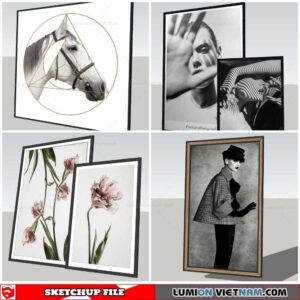 Picture Frame - Sketchup Models By Nha Tay