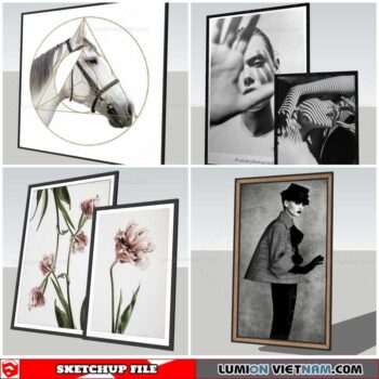 Picture Frame - Sketchup Models By Nha Tay
