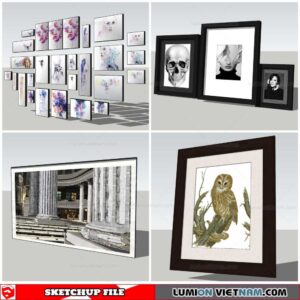 Picture Frame - Sketchup Models By Nha Tay