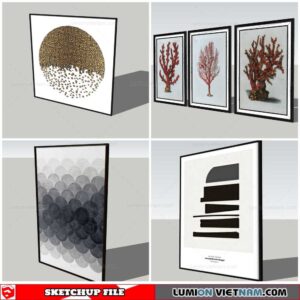 Picture Frame - Sketchup Models By Nha Tay