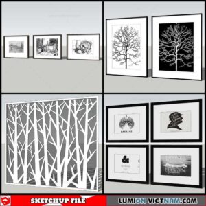 Picture Frame - Sketchup Models By Nha Tay