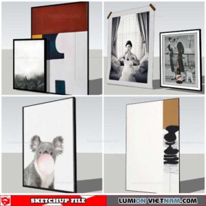 Picture Frame - Sketchup Models By Nha Tay