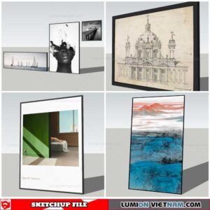 Picture Frame - Sketchup Models By Nha Tay