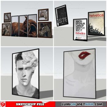 Picture Frame - Sketchup Models By Nha Tay