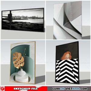 Picture Frame - Sketchup Models By Nha Tay