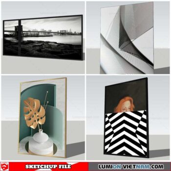 Picture Frame - Sketchup Models By Nha Tay