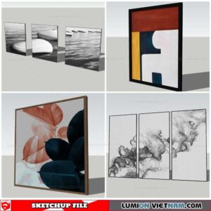 Picture Frame - Sketchup Models By Nha Tay