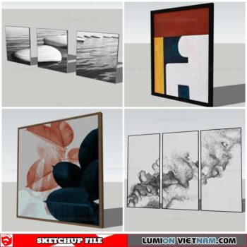 Picture Frame - Sketchup Models By Nha Tay