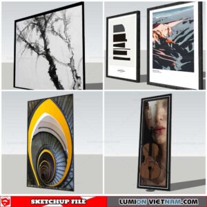 Picture Frame - Sketchup Models By Nha Tay