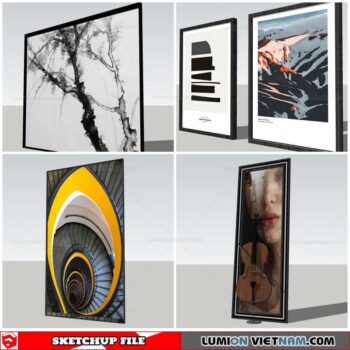 Picture Frame - Sketchup Models By Nha Tay