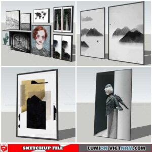 Picture Frame - Sketchup Models By Nha Tay