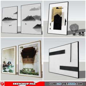 Picture Frame - Sketchup Models By Nha Tay