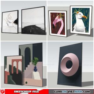 Picture Frame - Sketchup Models By Nha Tay