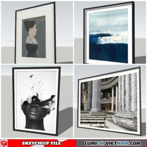 Picture Frame - Sketchup Models By Nha Tay