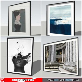 Picture Frame - Sketchup Models By Nha Tay