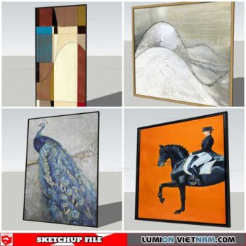 Picture Frame - Sketchup Models By Nha Tay