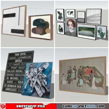 Picture Frame - Sketchup Models By Nha Tay