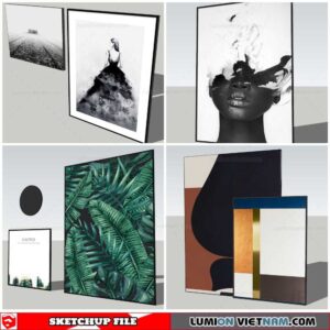 Picture Frame - Sketchup Models By Nha Tay
