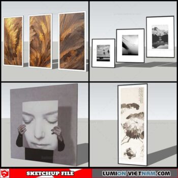 Picture Frame - Sketchup Models By Nha Tay