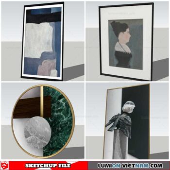 Picture Frame - Sketchup Models By Nha Tay