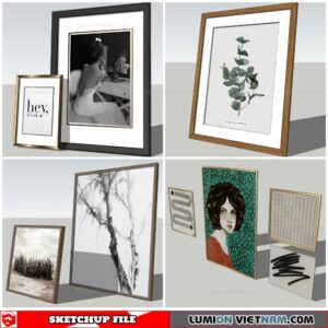 Picture Frame - Sketchup Models By Nha Tay