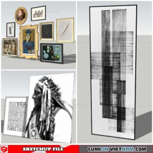 Picture Frame - Sketchup Models By Nha Tay