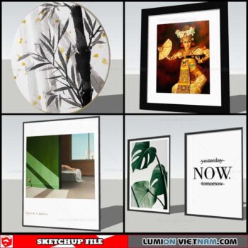 Picture Frame - Sketchup Models By Nha Tay