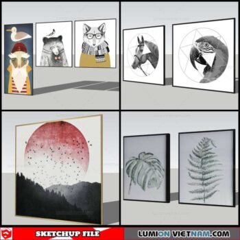 Picture Frame - Sketchup Models By Nha Tay