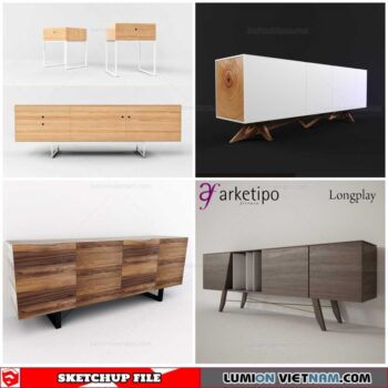 Chest Of Drawers - Sketchup Models